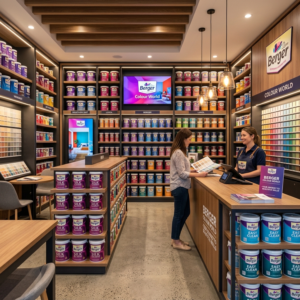 Sri Nimishamba Paints Storefront Showroom Mysuru